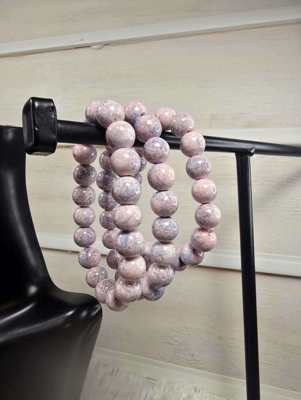 Set of 3 brcelets unique Beaded Bracelet Set